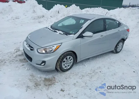 2016 Hyundai Accent Se из США, поврежденный, VIN KMHCT4AE1GU138585